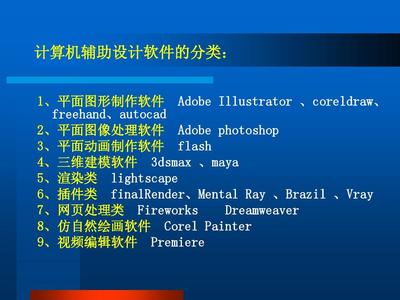 计算机辅助平面设计与计算机软件开发的完美融合